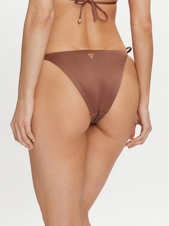 Guess Guess Spodnji del bikini E4GO06 KC5Z0 Rjava