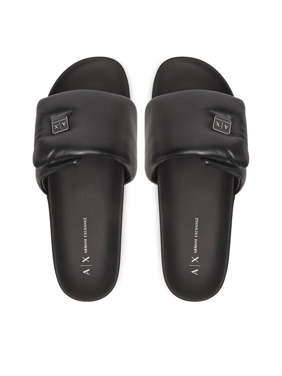 Armani Exchange Armani Exchange Šľapky XDP061 XV926 00002 Čierna