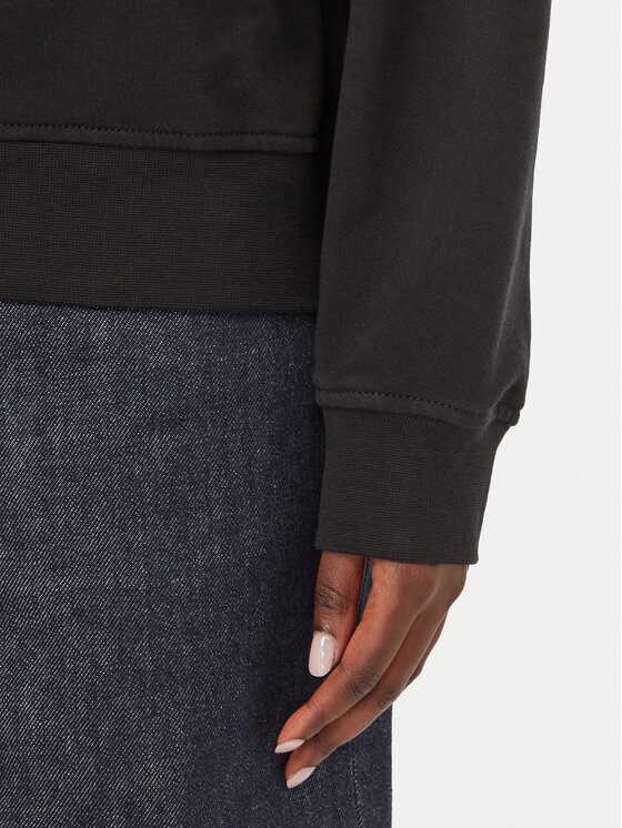 Calvin Klein Jeans Calvin Klein Jeans Majica dugih rukava Monogram LV047F223G Crna Regular Fit