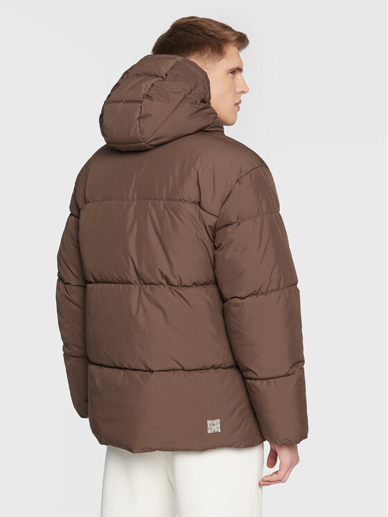 Champion Champion Zimska jakna Eco-Future 218033 Rjava Relaxed Fit