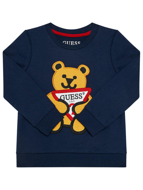 Guess Guess Pulóver N0BQ09 K97E0 Sötétkék Regular Fit