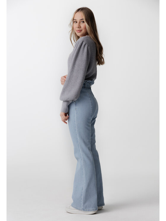 LAURELLA LAURELLA Džínsy 3TU009 Modrá Regular Fit