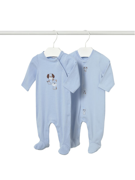 Mayoral Set de salopete pentru bebeluși 1720 Albastru celest Regular Fit