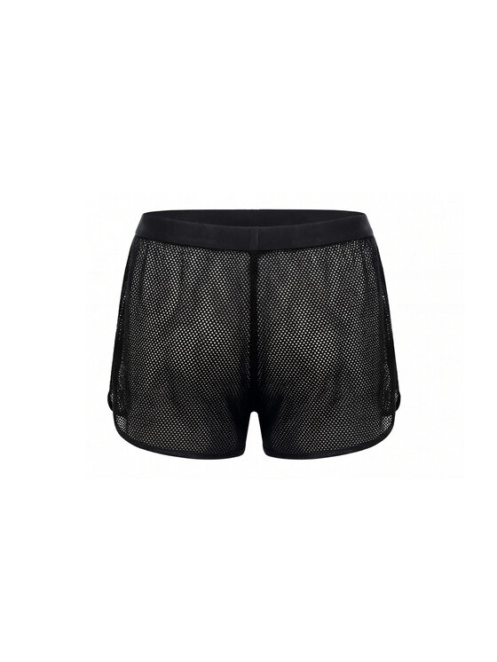 Miss Lou Miss Lou Shorts da mare ML045 Nero
