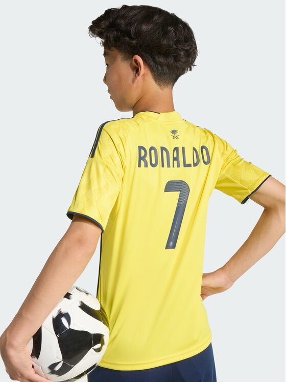 adidas adidas Koszulka techniczna Al Nassr FC 25/26 Home Jersey Żółty Regular Fit