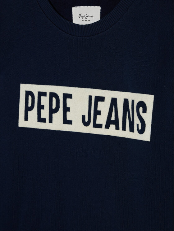 Pepe Jeans Pepe Jeans Bluza Jamie PB581347 Granatowy Regular Fit