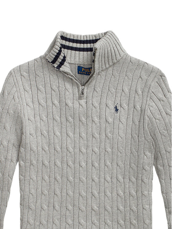 Polo Ralph Lauren Polo Ralph Lauren Džemper 323868894010 Siva Regular Fit