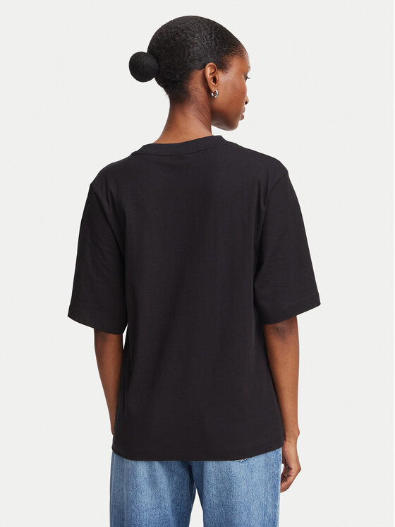 BOSS BOSS T-krekls Enis 50523256 Melns Regular Fit