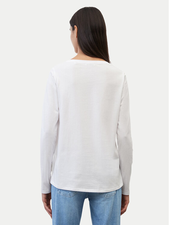 Marc O'Polo Marc O'Polo Μπλουζάκι B01 2072 52235 Λευκό Regular Fit