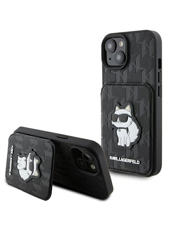 Etui na telefon KARL LAGERFELD, Czarne, iPhone 15