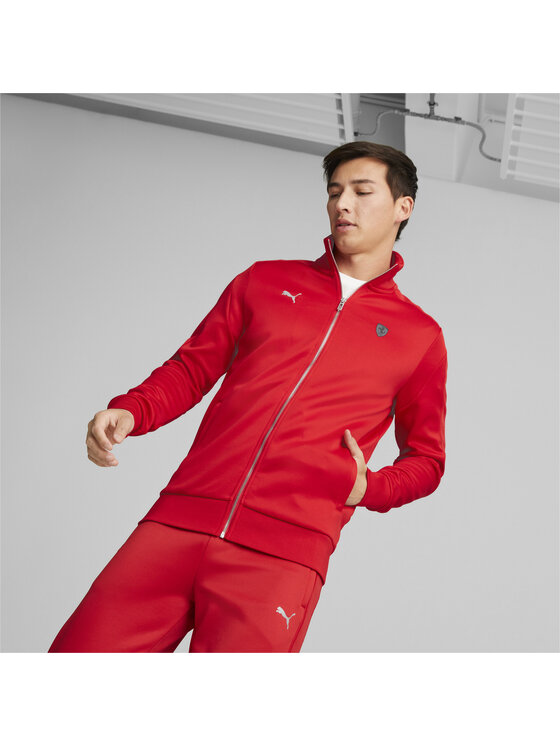 Puma Puma Bluza 538333 Czerwony Regular Fit