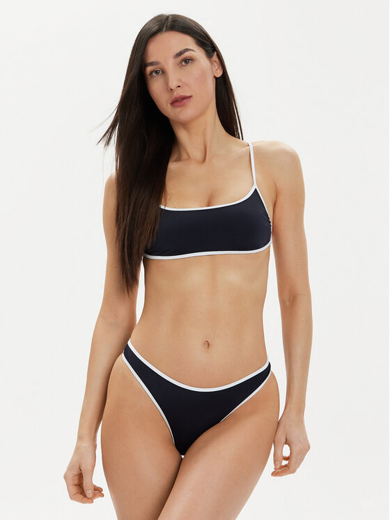 Tommy Hilfiger Tommy Hilfiger Gornji dio kupaćeg kostima UW0UW05238 Tamnoplava