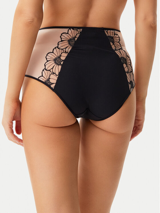 Chantelle Chantelle Klassischer Damenslip mit hoher Taille Lush C22OC5 Schwarz