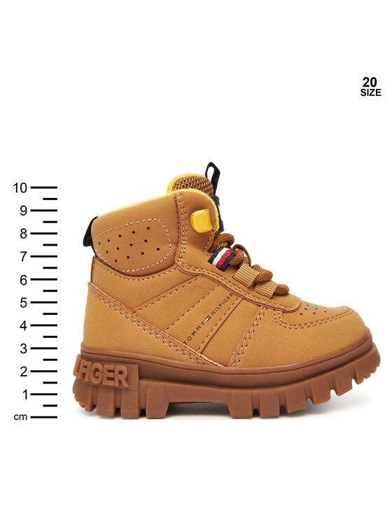 Tommy Hilfiger Tommy Hilfiger Žygio batai T1X5-34127-1696206 Ruda