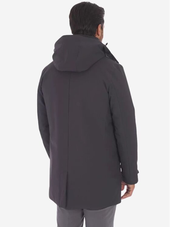 Save The Duck Save The Duck Παλτό Giubbino uomo nestor Μαύρο Regular Fit