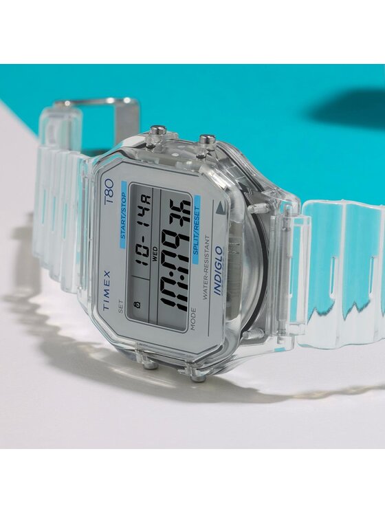 Timex Timex Hodinky 194366492576 Stříbrná