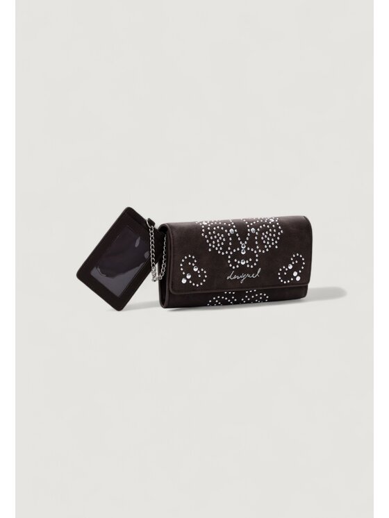 Desigual Desigual Portafoglio grande da donna MONE_POKER FACE MARIO Marrone