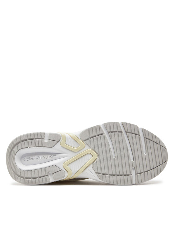 Calvin Klein Jeans Calvin Klein Jeans Tossud Retro Tennis Low Lace Mh Ml Met YW0YW01373 Valge