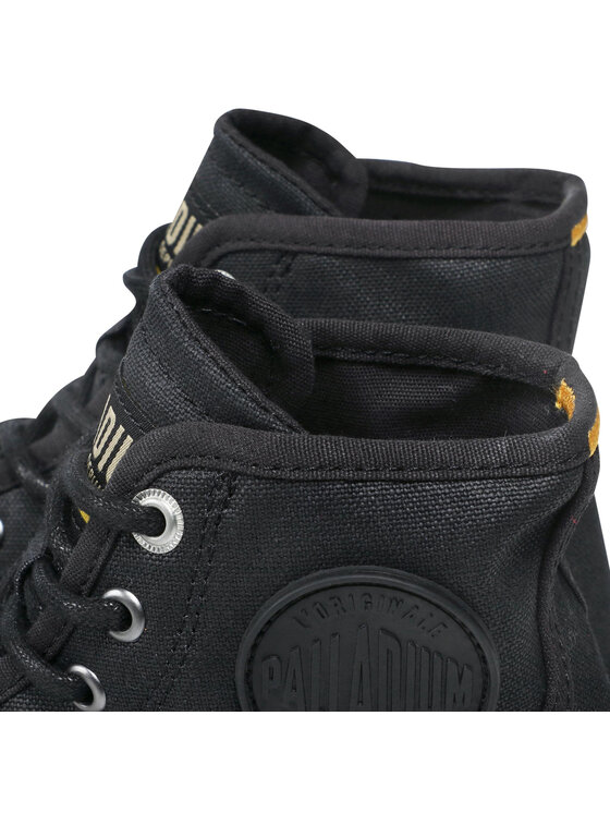 Palladium Palladium Schnürstiefeletten Pampa Hi Wax U 77222-008-M Schwarz