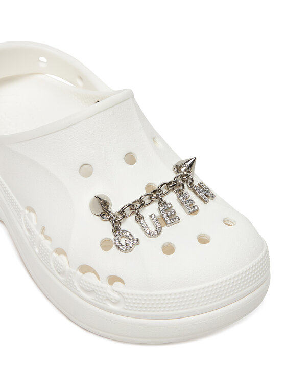 Crocs Crocs Ozdoba na topánky QUEEN CHAIN 10011704 Strieborná