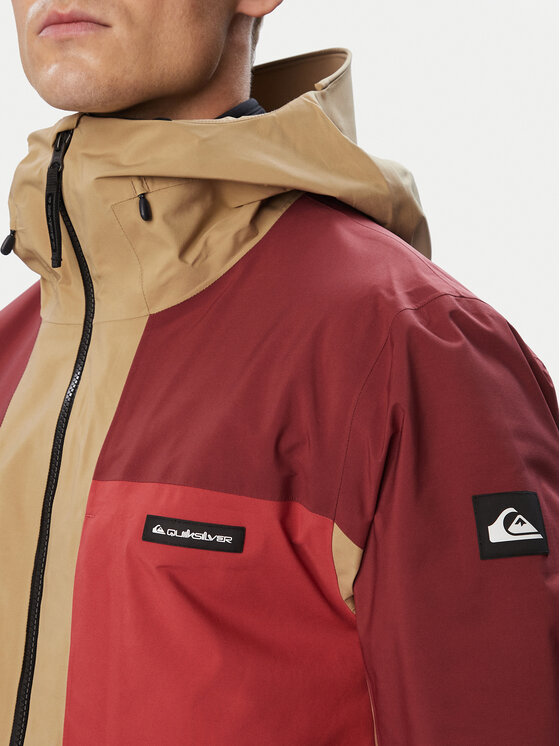 Quiksilver Quiksilver Snowboardová bunda Forever Stretch Gore-Tex Jk EQYTJ03549 Tmavě béžová Regular Fit