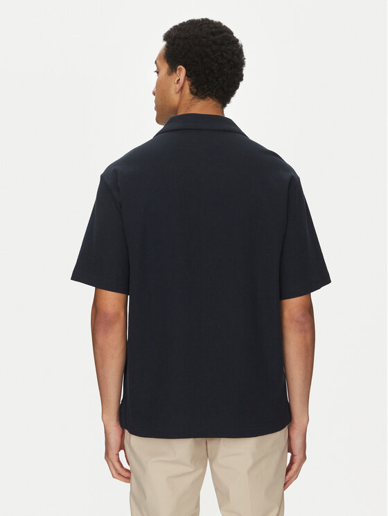 BOSS BOSS Ing 50536745 Sötétkék Relaxed Fit