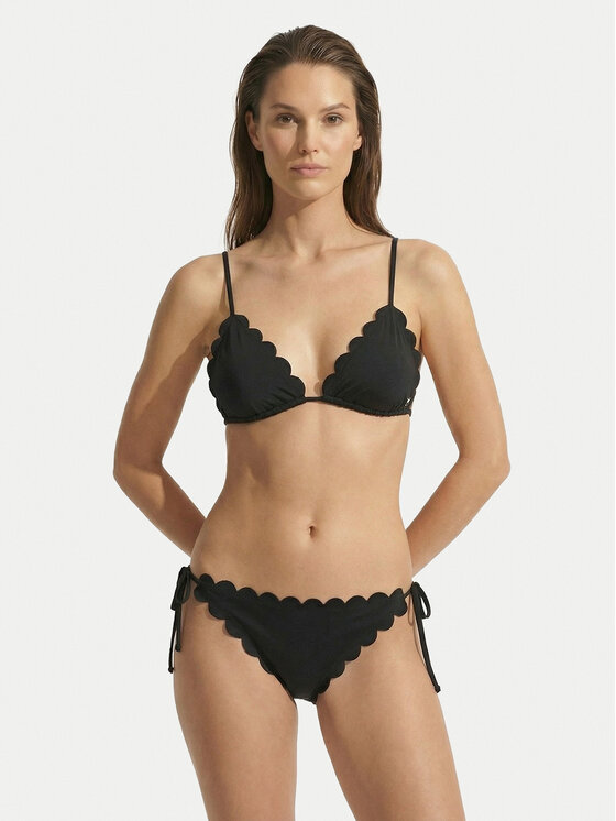 HUGO HUGO Bikini partea de sus Original 50555660 Negru Regular Fit