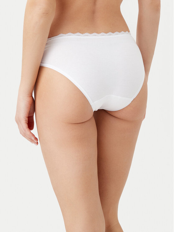 Triumph Triumph Súprava nohavičiek Feel Of Cotton 10225045 Biela