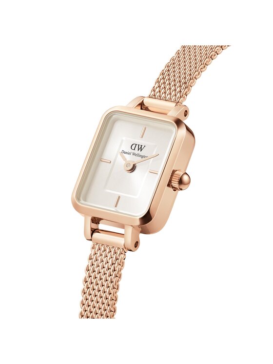 Daniel Wellington Daniel Wellington Zegarek Quadro Mini DW00100651 Złoty