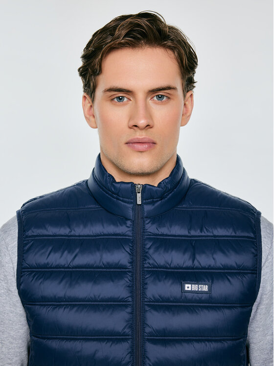 BIG STAR BIG STAR Kamizelka JAXOON Granatowy Basic Fit