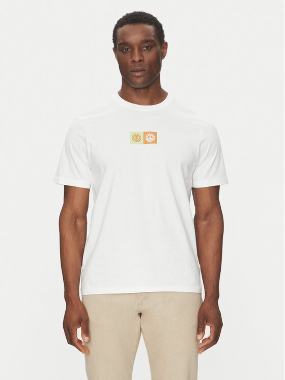 Element Element T-shirt ELYZT00492 Bijela Regular Fit