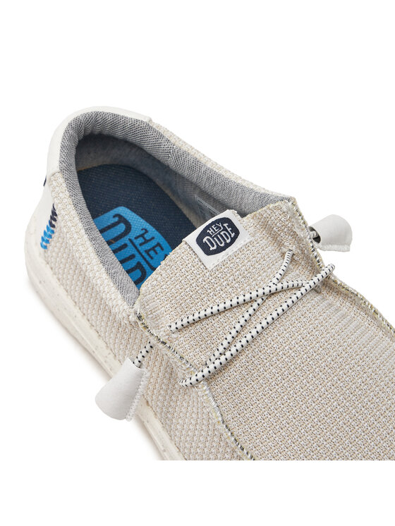 Hey Dude Hey Dude Scarpe basse Wally Sport Mesh 40403-100 Écru