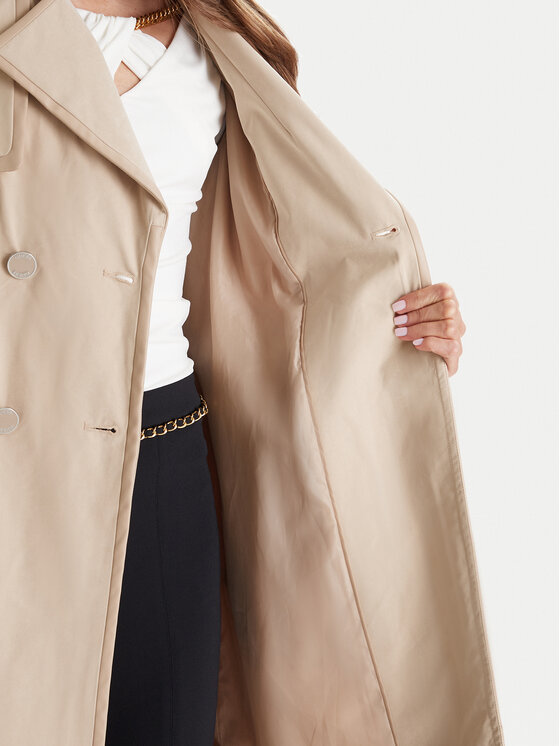 Guess Guess Trench W5RL14 WGWD2 Bež Regular Fit