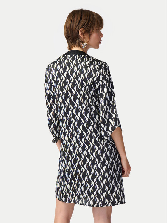 Joseph Ribkoff Joseph Ribkoff Cocktail obleka 241141 Črna Loose Fit