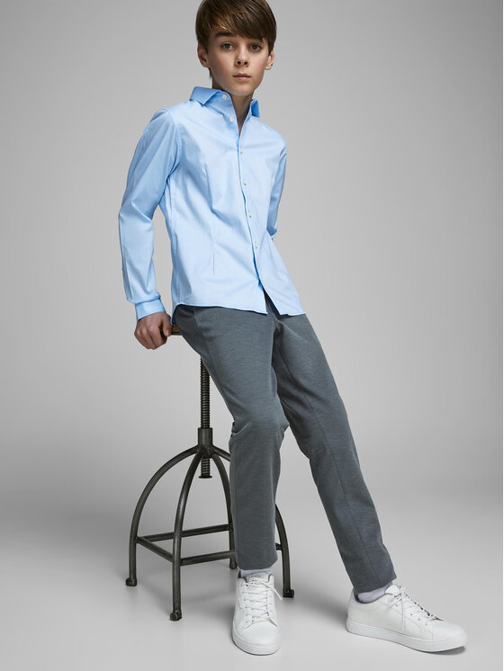 Jack&Jones Junior Jack&Jones Junior Сорочка Parma 12151620 Блакитний Regular Fit