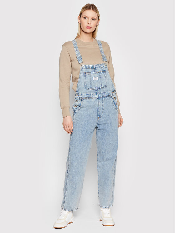 Salopette Vintage Overall 85315-0015 Blu Relaxed