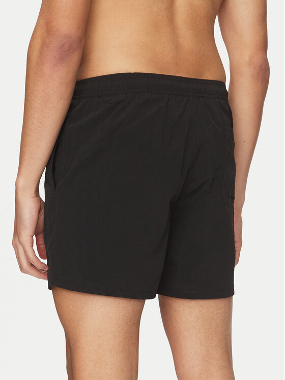 Tommy Hilfiger Tommy Hilfiger Plaukimo šortai UM0UM03477 Juoda Regular Fit