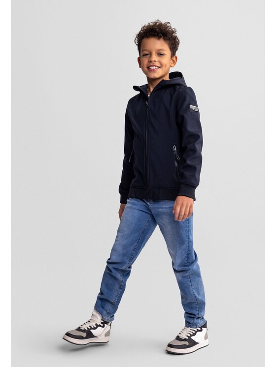 minoti minoti Kurtka przejściowa 29COAT258 Czarny Oversize