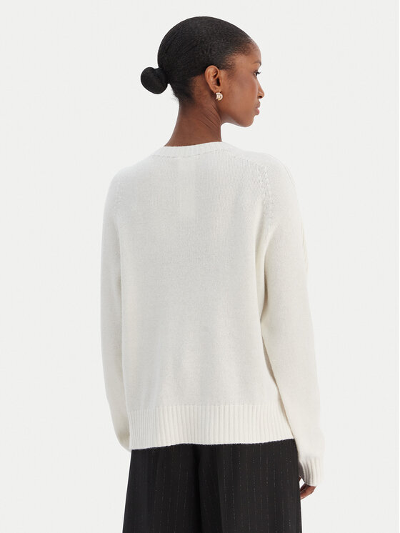 Liu Jo Liu Jo Pullover MF5444 MS76L Écru Regular Fit