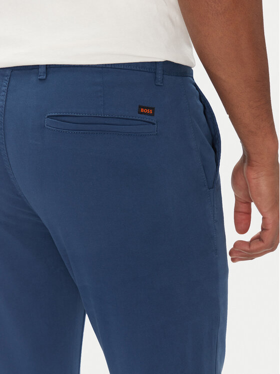 BOSS BOSS Pantaloni chino 50510933 Blu Slim Fit