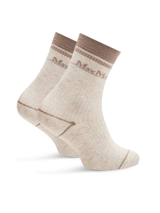 Max Mara Leisure Max Mara Leisure Чорапи дълги дамски Gabarra 2426556018 Бежов