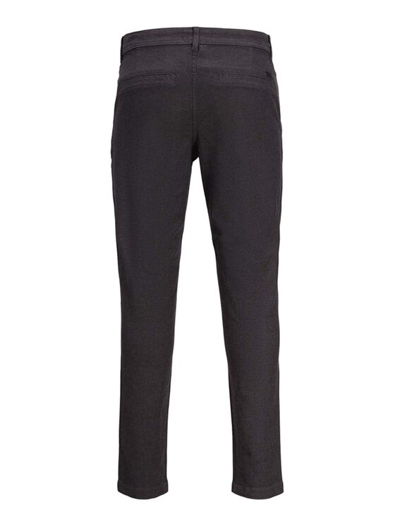 TeeShoppen TeeShoppen Chinosy 'Perform Collection' Szary Regular Fit