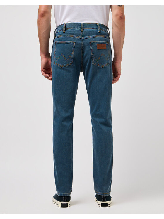 Wrangler Wrangler Jeansy LARSTON Niebieski Slim Fit