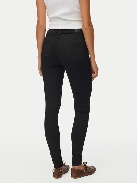Vero Moda Vero Moda Farmer Lux 10158160 Fekete Slim Fit