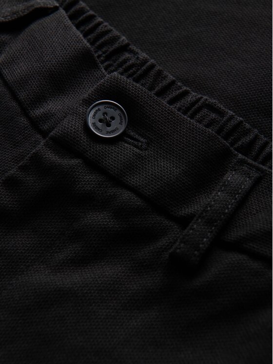 Ombre Ombre Chino kalhoty OM-PACP-0309 Černá Slim Fit