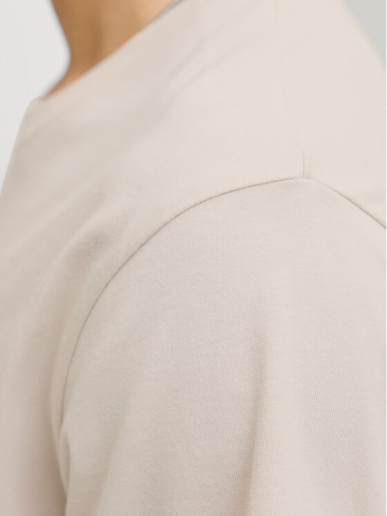 Jack & Jones Jack & Jones T-Shirt Frank 12288092 Beżowy Relaxed Fit