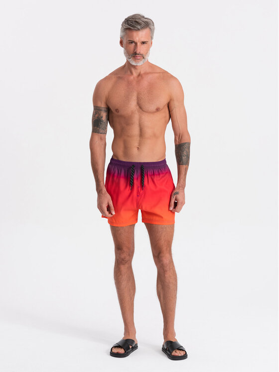 Ombre Ombre Jednodílné plavky OM-SRBS-0125 Oranžová