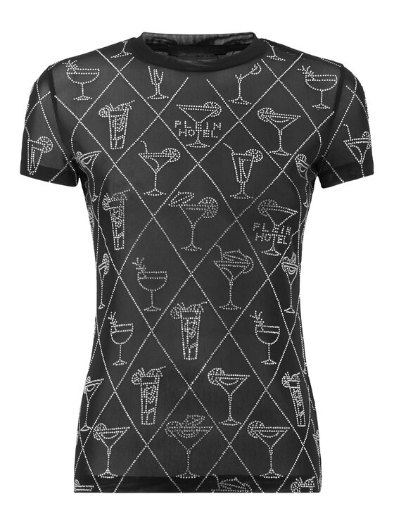 PHILIPP PLEIN PHILIPP PLEIN T-Shirt 26499 Czarny