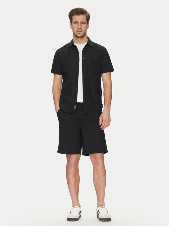Blend Blend Krekls 20718401 Melns Regular Fit
