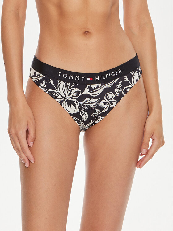 Tommy Hilfiger Spodnji Del Bikini UW0UW05365 Mornarsko Modra